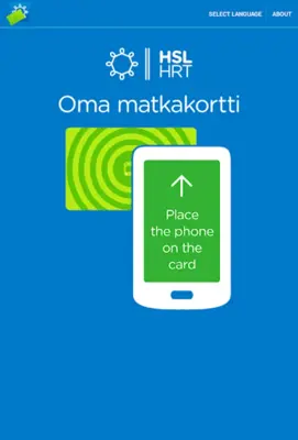 Oma matkakortti android App screenshot 2